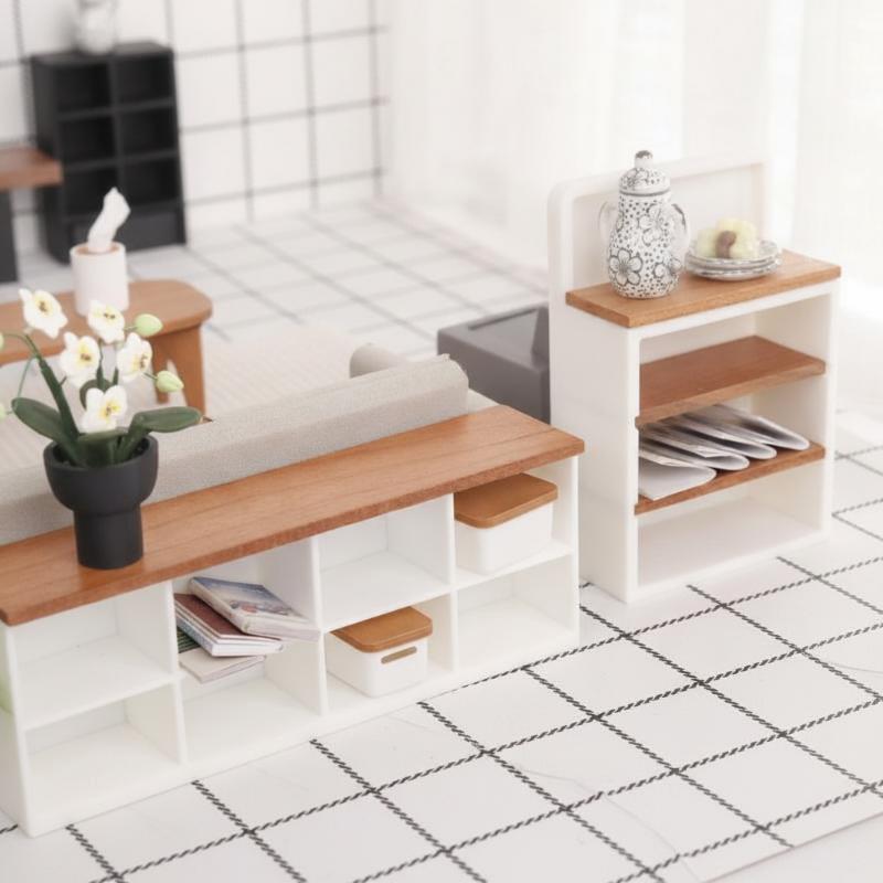 Home Improvement Furniture - @ Miniature Sideboard/TV Cabinet 1/12 Dollhouse