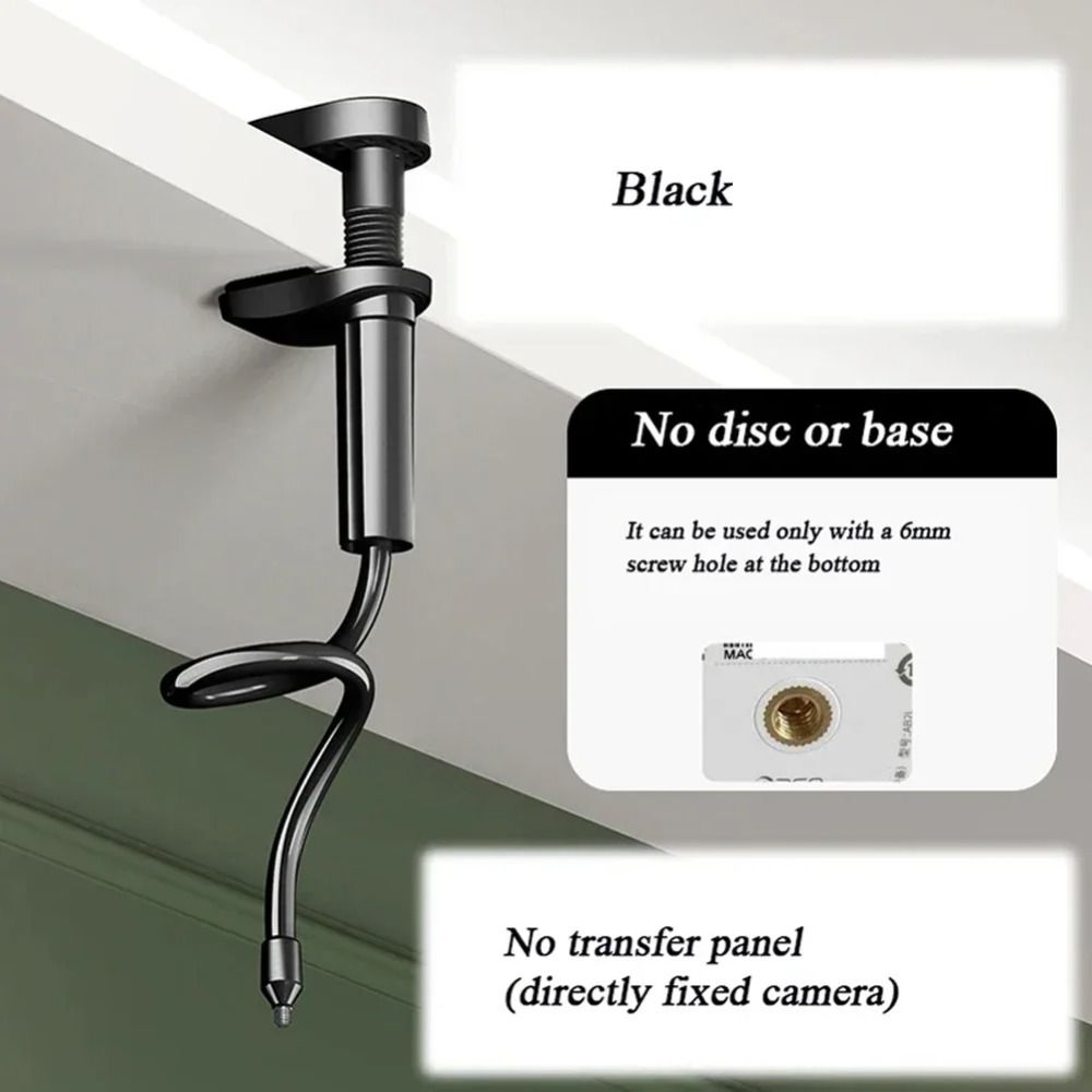 Home Improvement Books - Punch-free Security Camera Clip Holder Adjustable