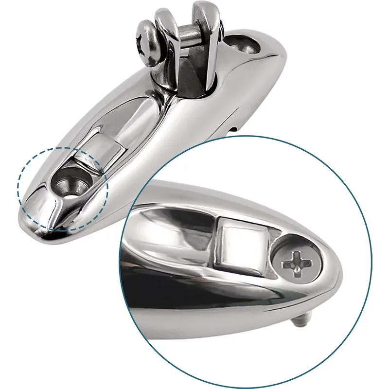 Quick Release Bimini Top Swive - Deck Screw Stainless recension och pris