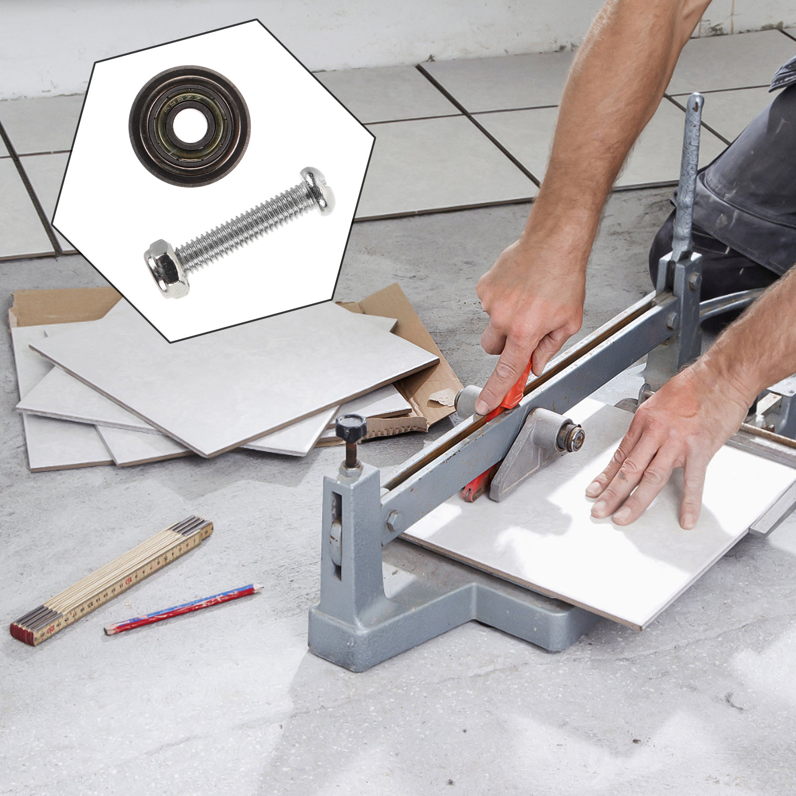 1Set Manual Tile Cutter Bearin - Tile Cutter Scoring recension och pris