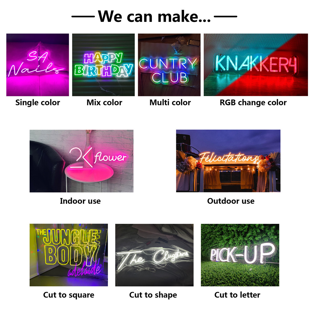 Personalized Design Neon Sign, - Home Improvement Logo recension och pris