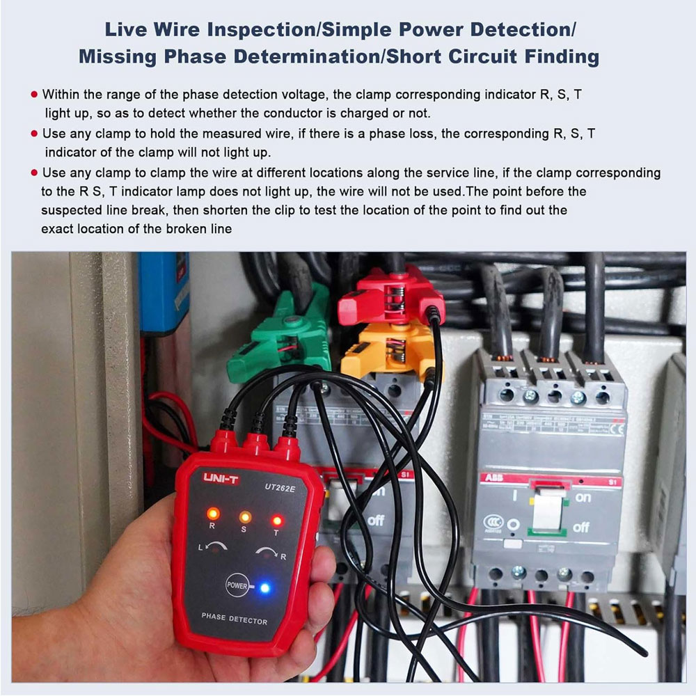 UNI-T UT262E Non-Contact Three - Circuit Breaker Finder recension och pris