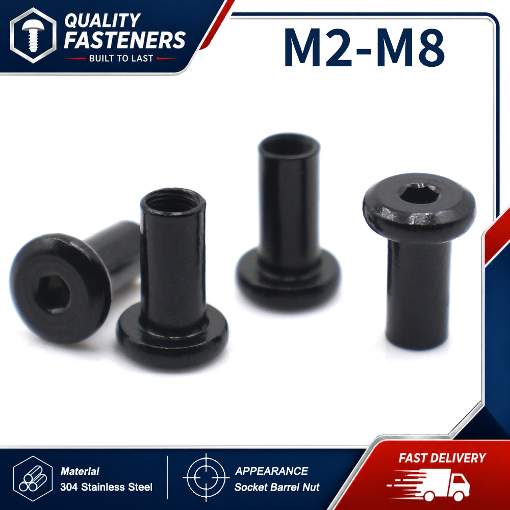 2~5pcs Black 304 Stainless Ste - Deck Screw Stainless recension och pris