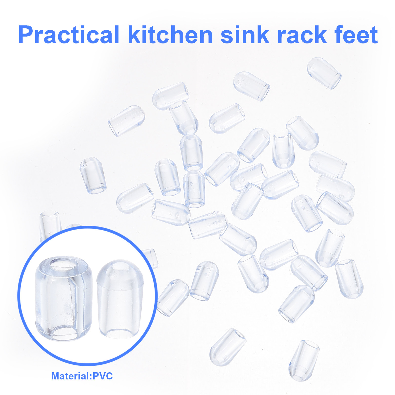 80Pcs Kitchen Sink Grid Feet P - Home Improvement Kitchen recension och pris