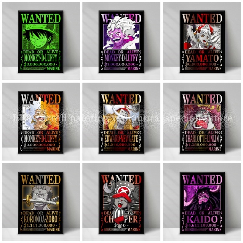 Famous Anime ONE PIECE Wanted  - Home Improvement Furniture recension och pris