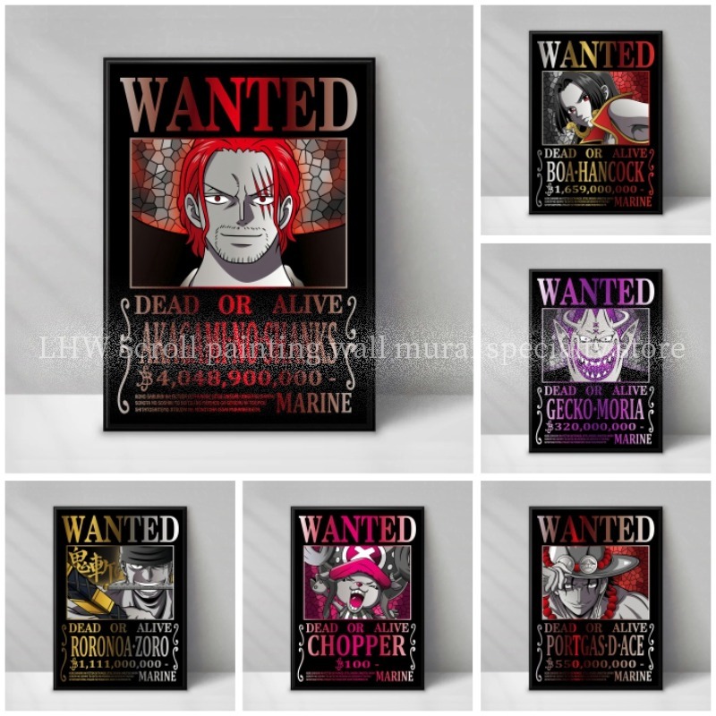 Famous Anime ONE PIECE Wanted  - Home Improvement Furniture recension och pris