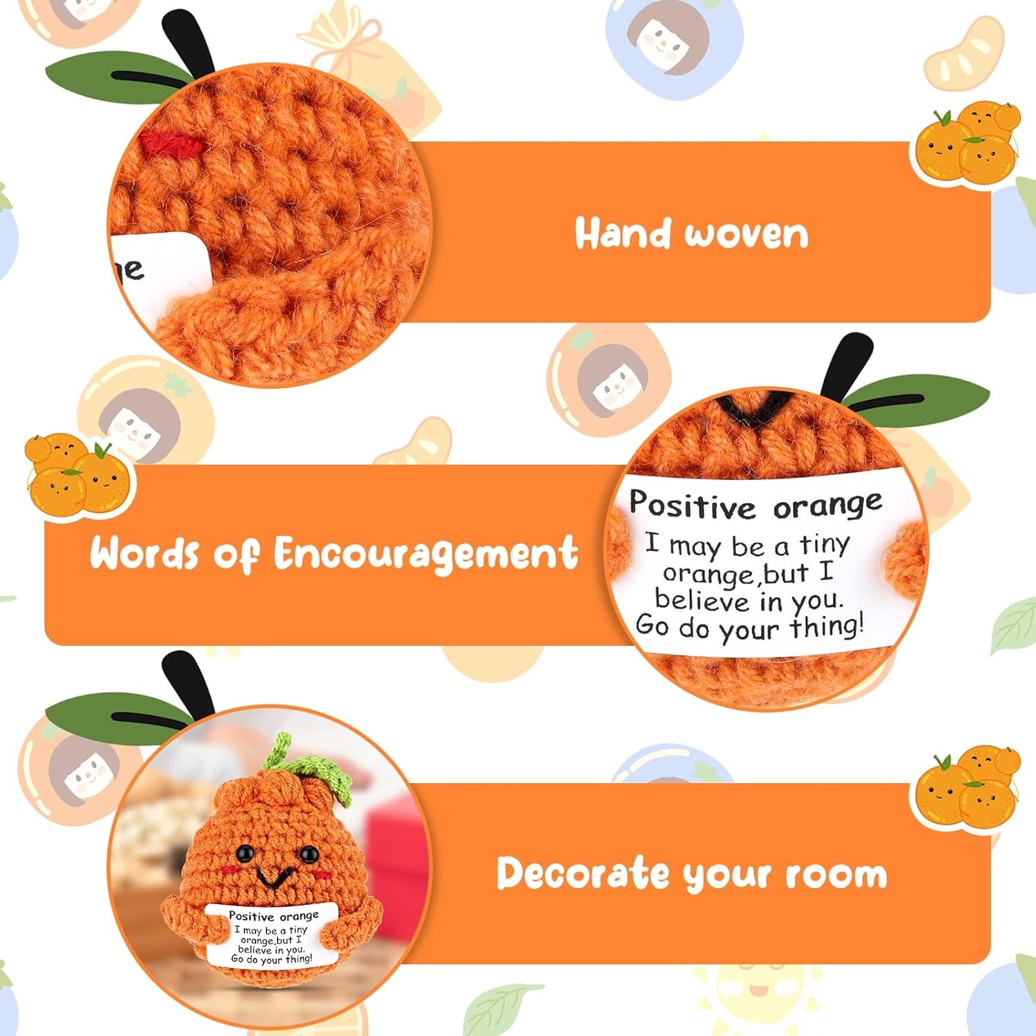1pc Creative Crocheted Plush D - Home Improvement Furniture recension och pris