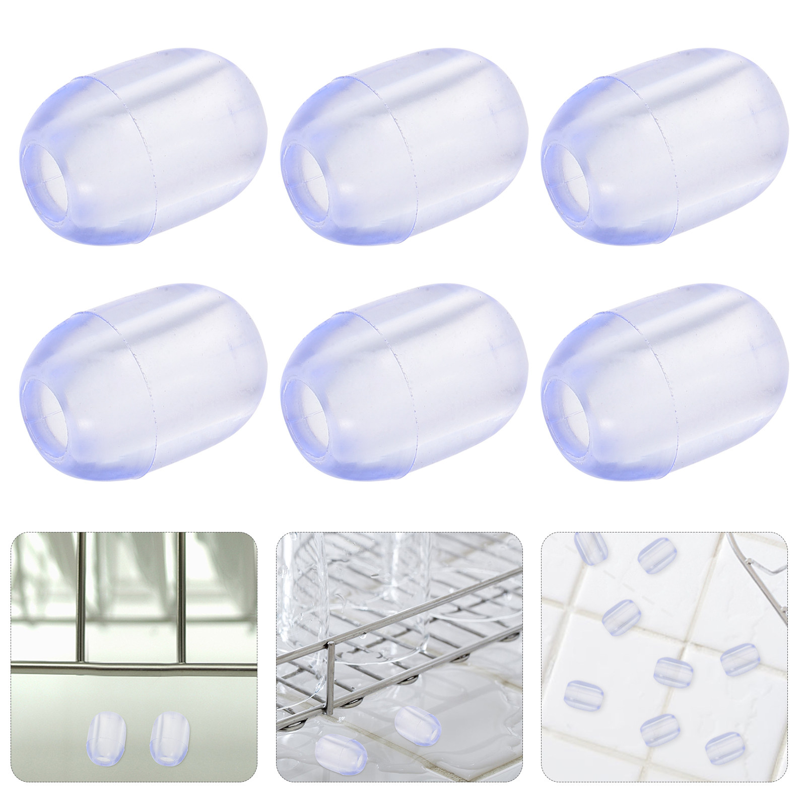 10Pcs Rubber Sink Rack Feet Pr - Home Improvement Kitchen recension och pris