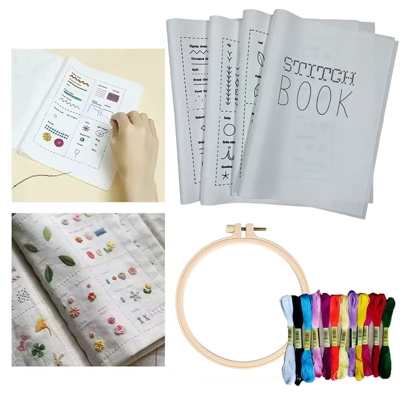 1Set Embroidery Stitch Book Ho - Home Improvement Books recension och pris