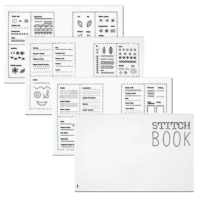 1Set Embroidery Stitch Book Ho - Home Improvement Books recension och pris