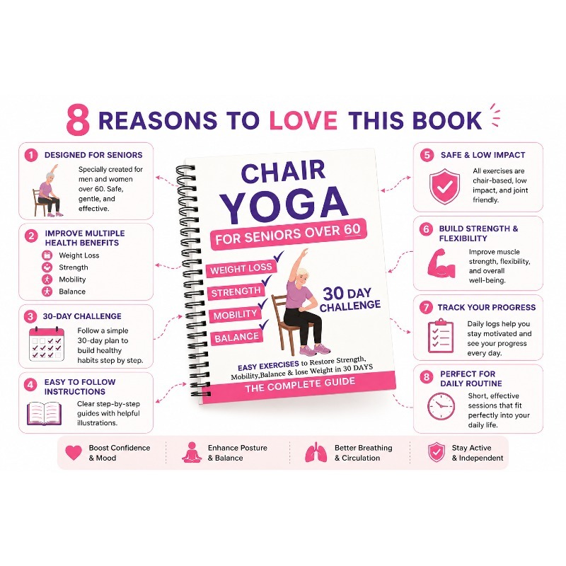 30 Day Chair Yoga Guide, Gentl - Home Improvement Books recension och pris