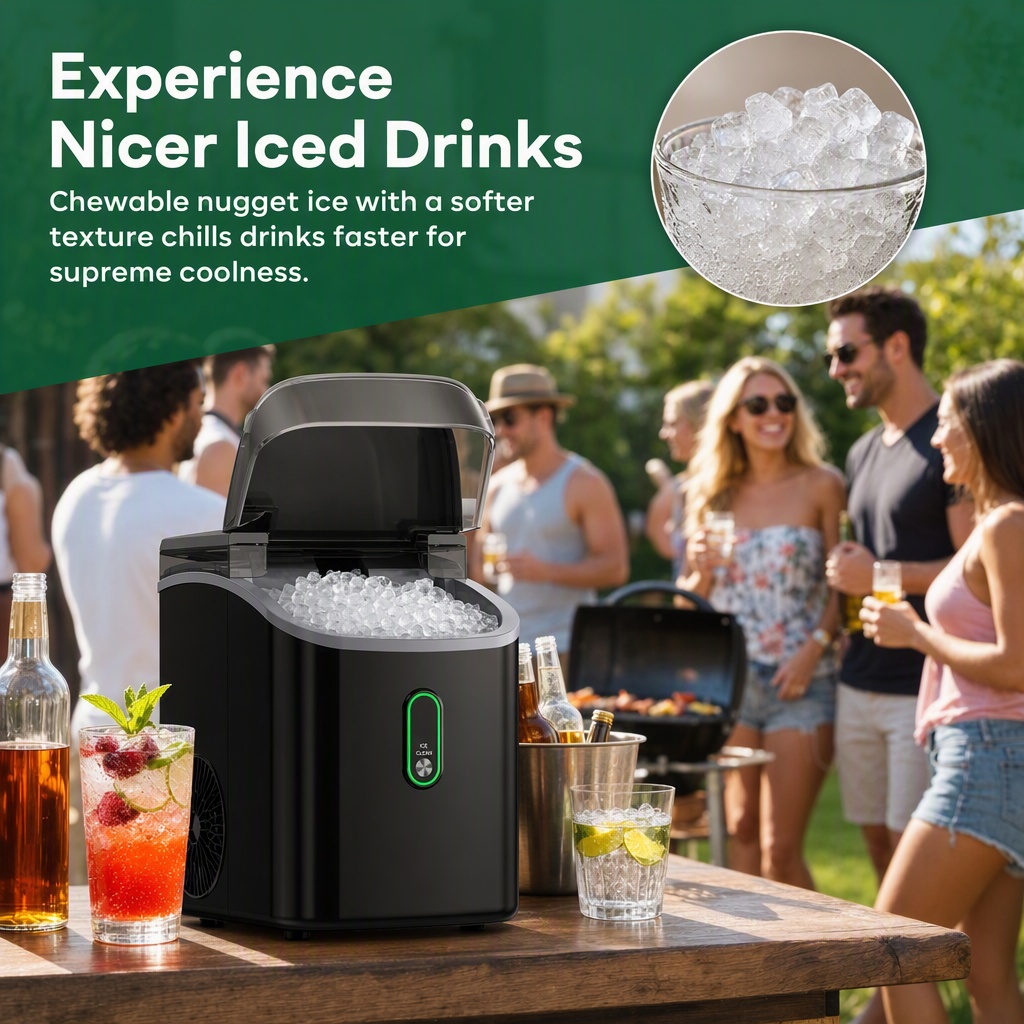 Nugget Ice Makers Countertop w - Home Improvement Kitchen recension och pris
