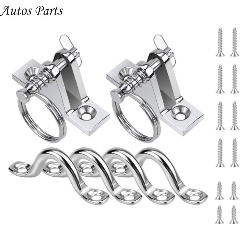 57BA 8pcs/10pcs Tie Down Ancho - Deck Screw Stainless recension och pris