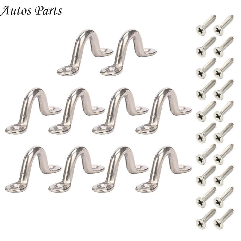 57BA 8pcs/10pcs Tie Down Ancho - Deck Screw Stainless recension och pris