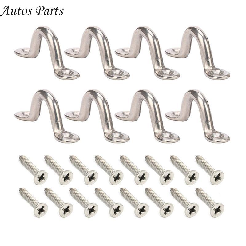 57BA 8pcs/10pcs Tie Down Ancho - Deck Screw Stainless recension och pris