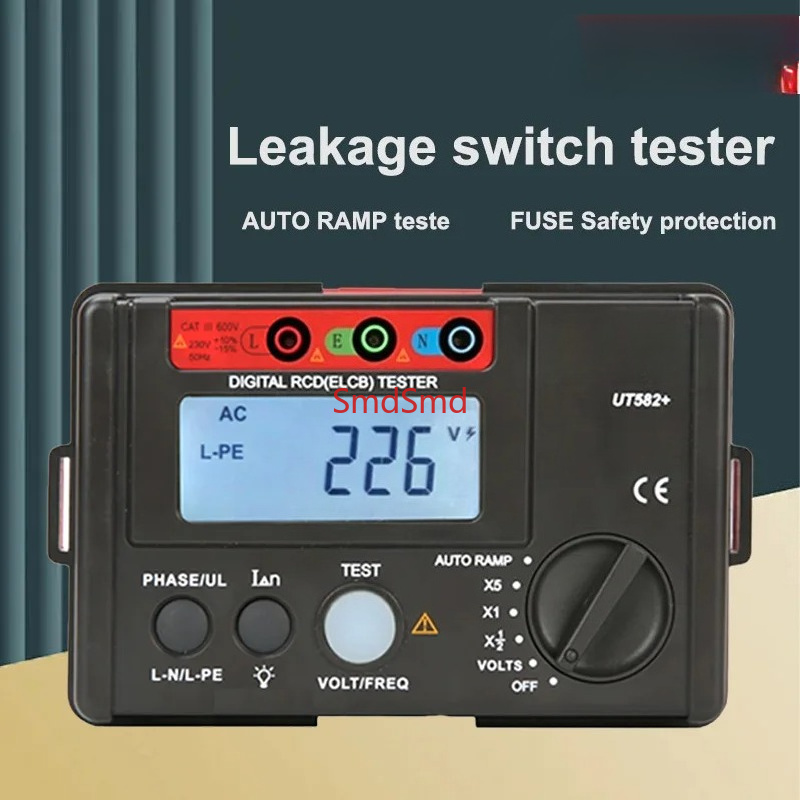 Digital RCD ELCB Tester AUTO R - Circuit Breaker Finder recension och pris