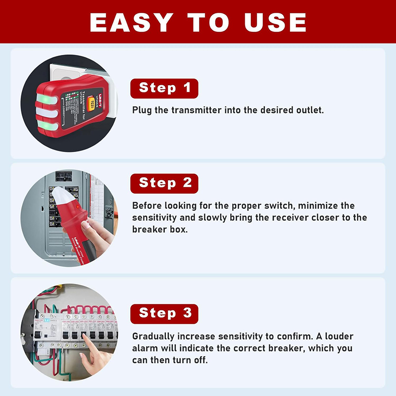 UNI-T AC Circuit Breaker Finde - Circuit Breaker Finder recension och pris