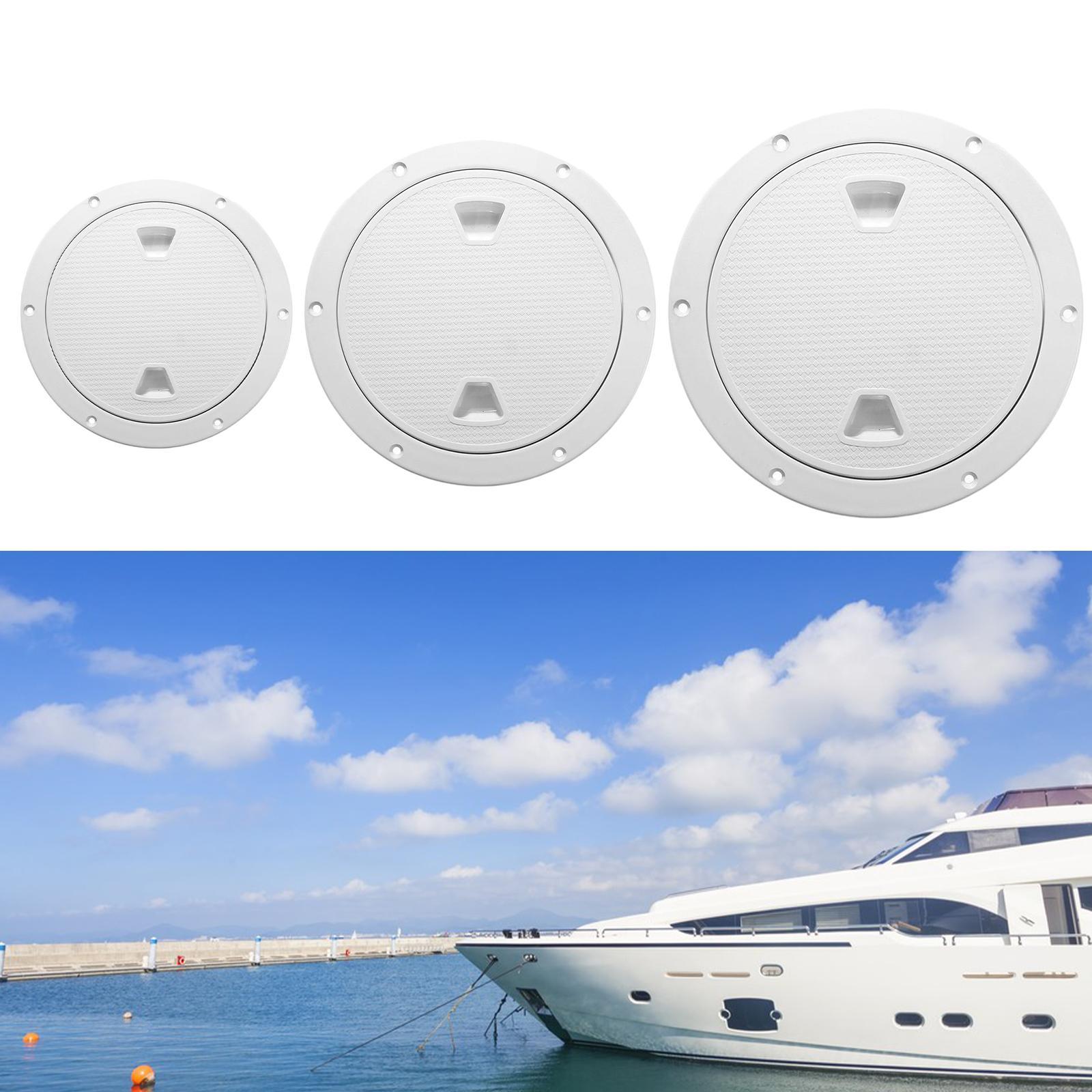 Boat Hatch Cover Ships White w - Deck Screw Stainless recension och pris