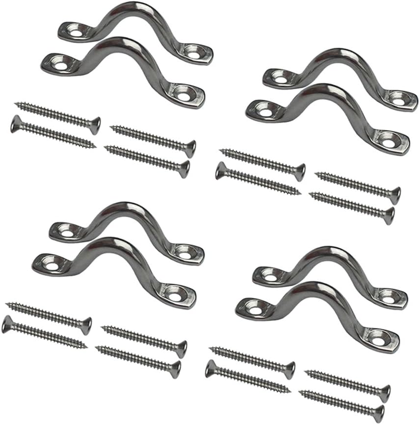 8 Pcs Stainless Steel 3/8